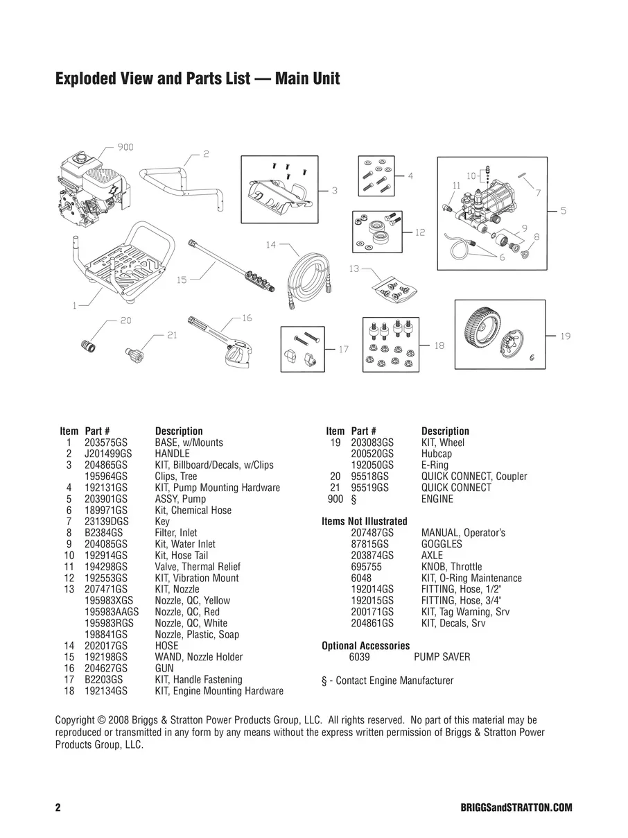 BRIGGS AND STRATTON, 020379, IPL.2